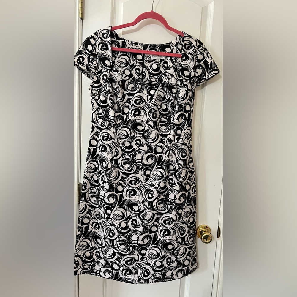 Black and white dress